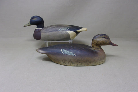 Ron Ditch Pair of Half Size Mallards (#4868)