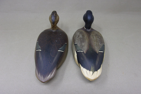 Ron Ditch Pair of Half Size Mallards (#4868)