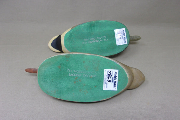 Ron Ditch Pair of Half Size Mallards (#4868)