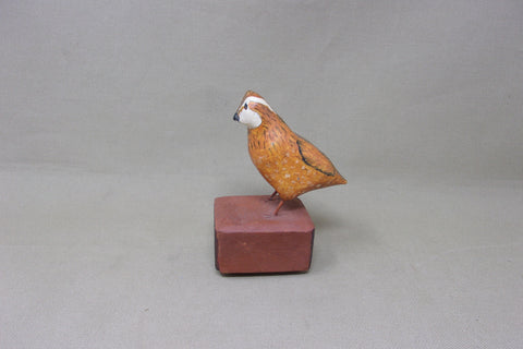 Miniature Standing Quail - Stanley "Goose" Podowicz (#4870)