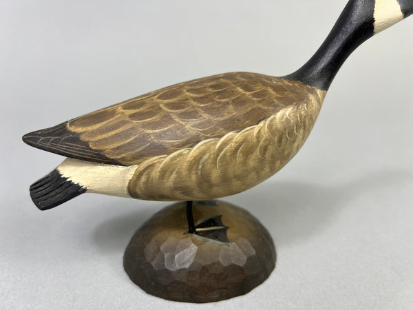 George Strunk Miniature Standing Canada Goose (#4112)