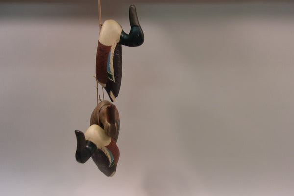 String of 3 Third Size Shovelers, Ron Koch (#5172)