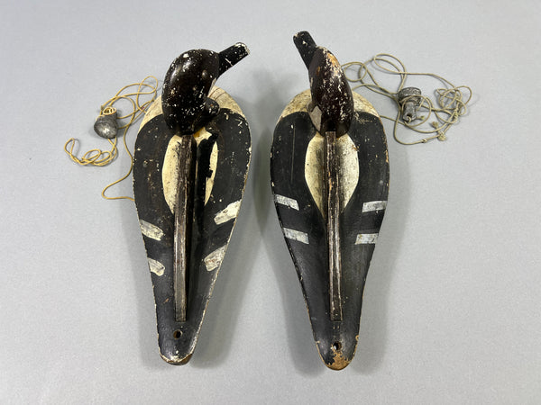 Folky Pair of Unknown Wisconsin Pintails (#3944)