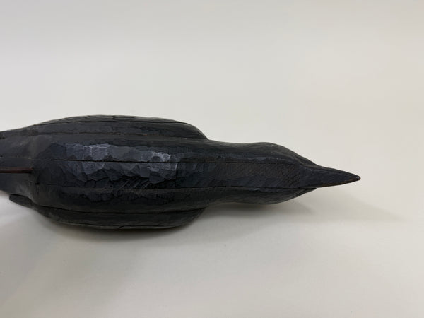 Raymond Shumaker Carved Crow (#380)