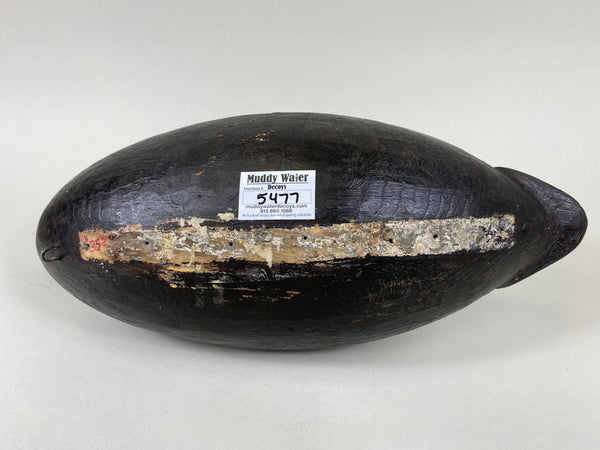 Unknown Hollow Black Duck (#5477)