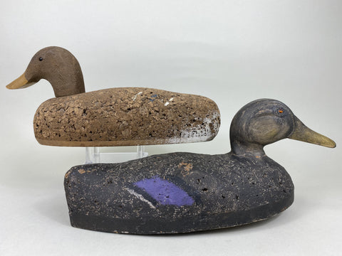 2 Cork Decoys, Nimrod Dux and Unknown (#5487)