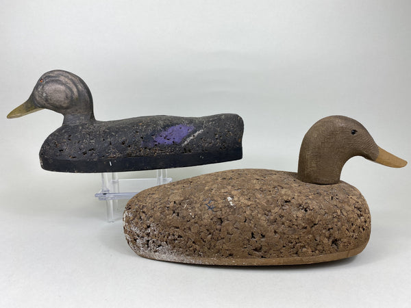 2 Cork Decoys, Nimrod Dux and Unknown (#5487)