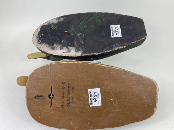 2 Cork Decoys, Nimrod Dux and Unknown (#5487)