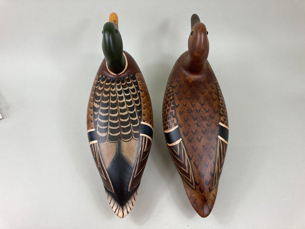 Perdew Style pair of Mallards (#5521)