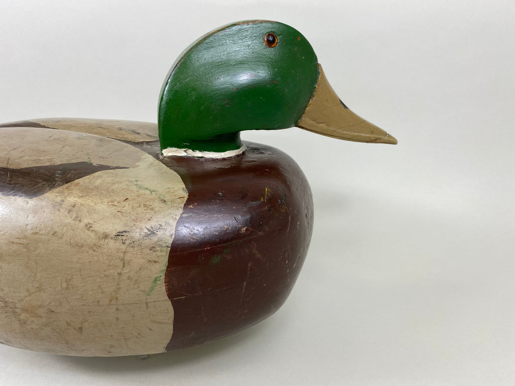 Joseph Pinter Mallard Drake, Circa 1930's (#5620) - Muddy Water Decoys