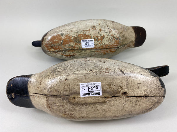 Mason Canvasback Rigmate Pair, Original Paint (#5654)