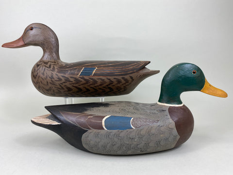 Illinois River Pair of Mallards (#5666)