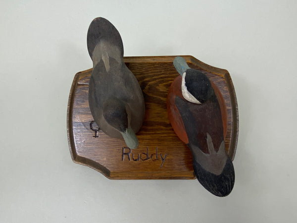 Pair of Miniature Ruddy Ducks (#5795)