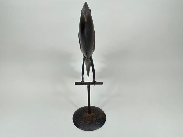 Standing Metal Crow (#5798)