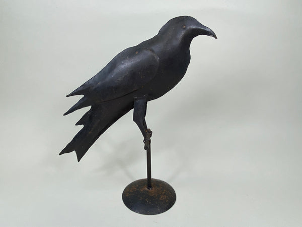 Standing Metal Crow (#5798)