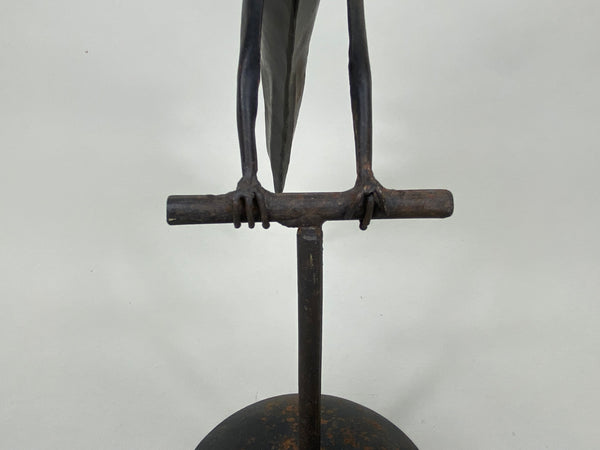 Standing Metal Crow (#5798)