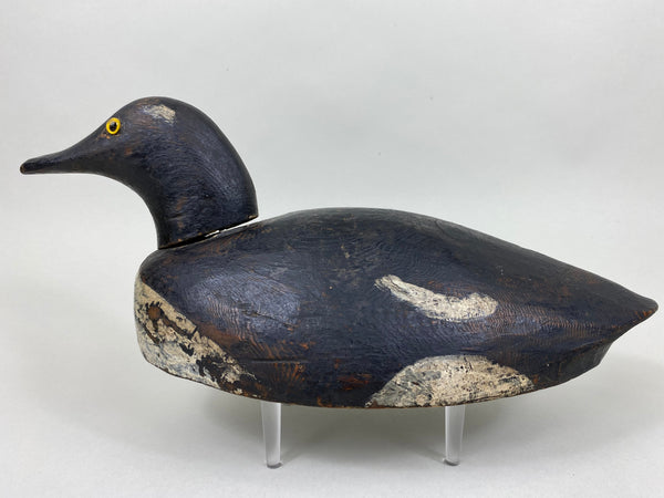 Pair of Hooded Mergansers, St. Clair Flats, Circa 1920's (#5837)