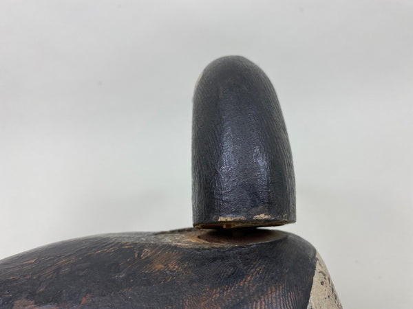 Pair of Hooded Mergansers, St. Clair Flats, Circa 1920's (#5837)