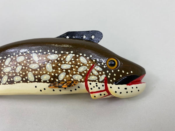 Jim Nelson Pike Fish Spearing Decoy (#5852) - Muddy Water Decoys
