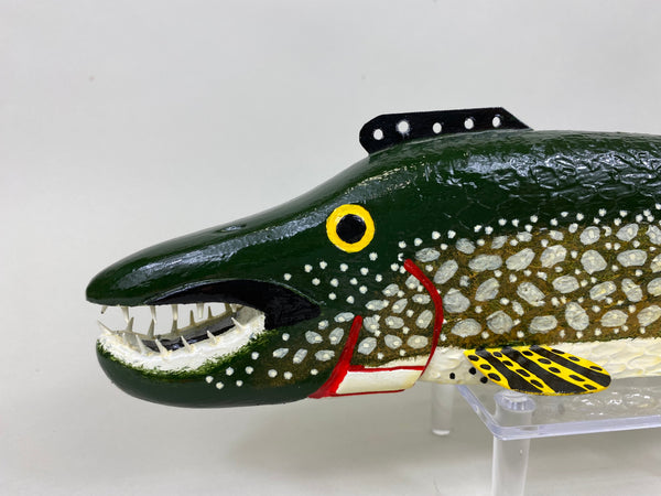 Jim Nelson Pike Fish Spearing Decoy (#5854)