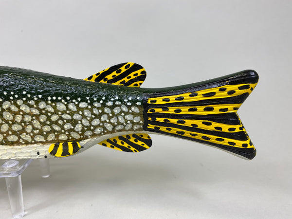 Jim Nelson Pike Fish Spearing Decoy (#5854)