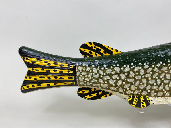 Jim Nelson Pike Fish Spearing Decoy (#5854)