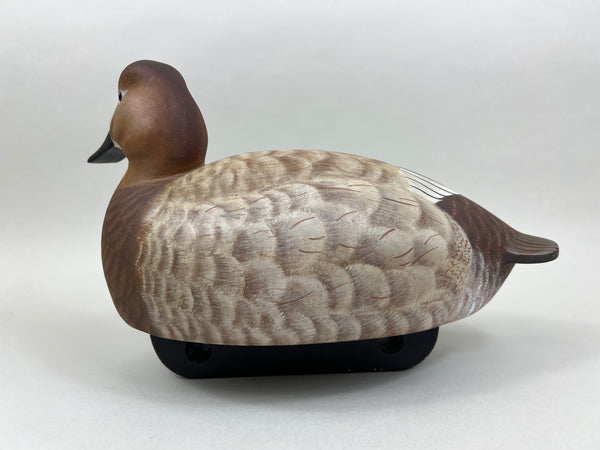 Clint Taylor Wooden Canvasback Hen (#5265)