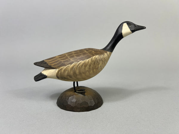 George Strunk Miniature Standing Canada Goose (#4112)