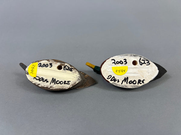 Doug Moore Miniature Mallards, Pair (#2545)