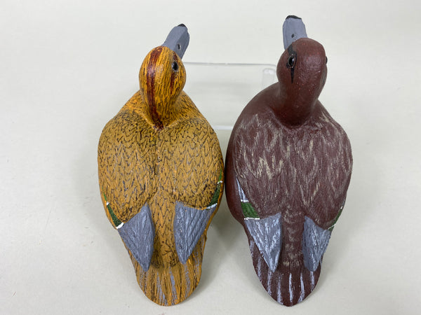 Half Size Cinnamon Teal Pair by Wendell Sheerman (#6014)