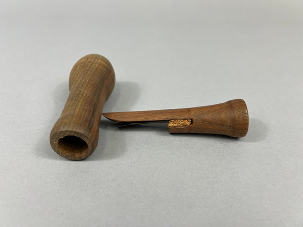 Unknown Wooden Metal Reed Duck Call (#H48)