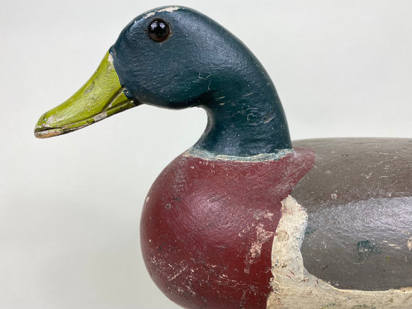 George Reisinger Mallard Drake, Original, Circa 1930's, Paint (#6091)