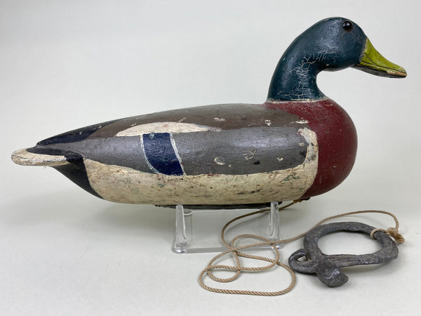 George Reisinger Mallard Drake, Original, Circa 1930's, Paint (#6091)