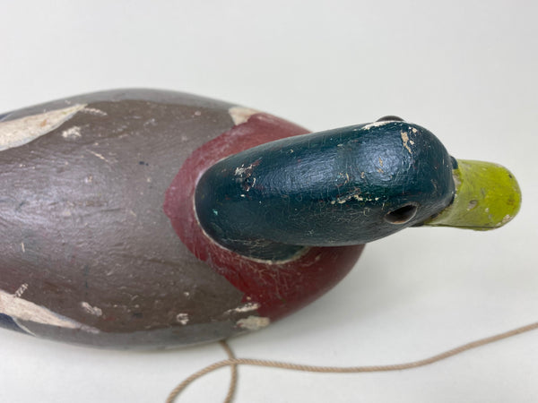 George Reisinger Mallard Drake, Original, Circa 1930's, Paint (#6091)