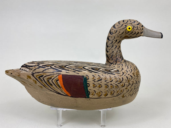 Fred Mott Hen Teal Original Paint (#6095)