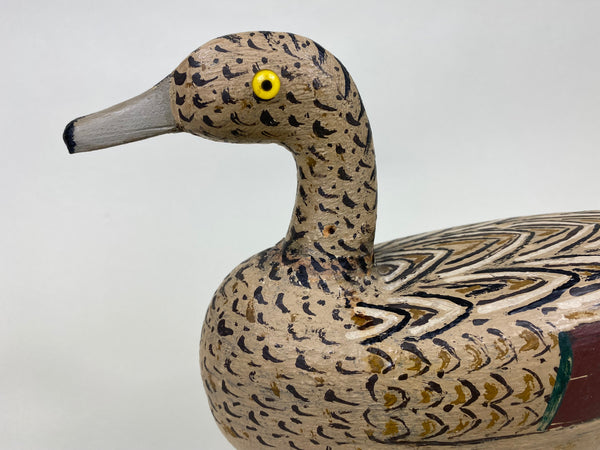 Fred Mott Hen Teal Original Paint (#6095)