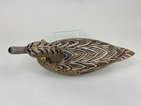 Fred Mott Hen Teal Original Paint (#6095)