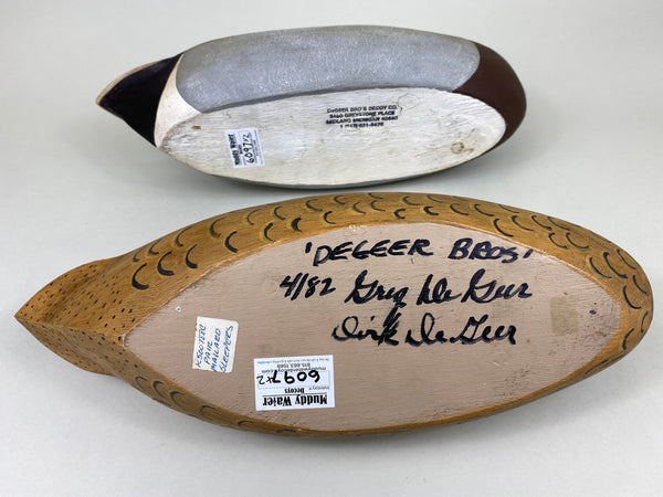 DeGeer Bros. Pair of Mallard Sleepers (#6097)