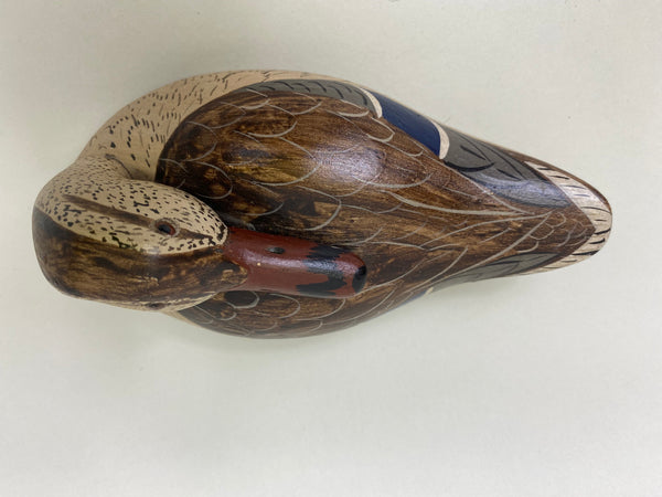 Charlie Moore Third Size Preening Mallard Hen (#6193)