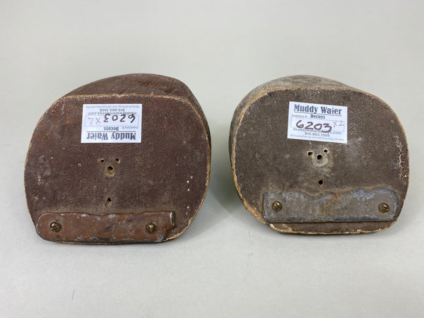 Illinois River Pair of Wooden Feeder Decoys (#6203)