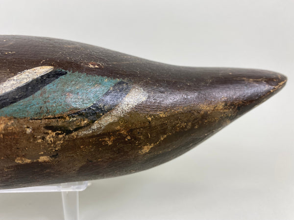 Mason Blue Wing Teal Hen, Circa 1920's (#6408)