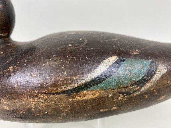 Mason Blue Wing Teal Hen, Circa 1920's (#6408)