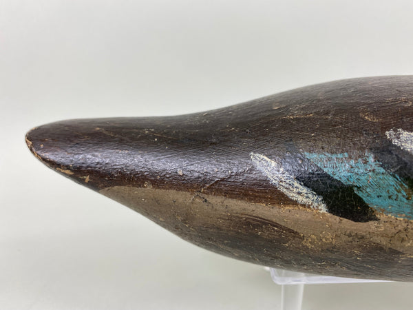 Mason Blue Wing Teal Hen, Circa 1920's (#6408)