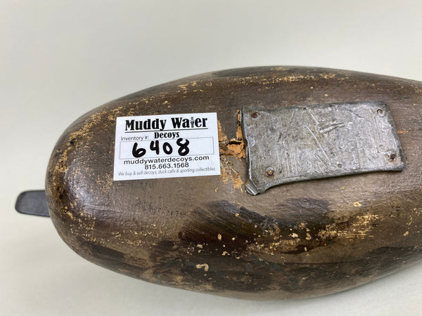 Mason Blue Wing Teal Hen, Circa 1920's (#6408)