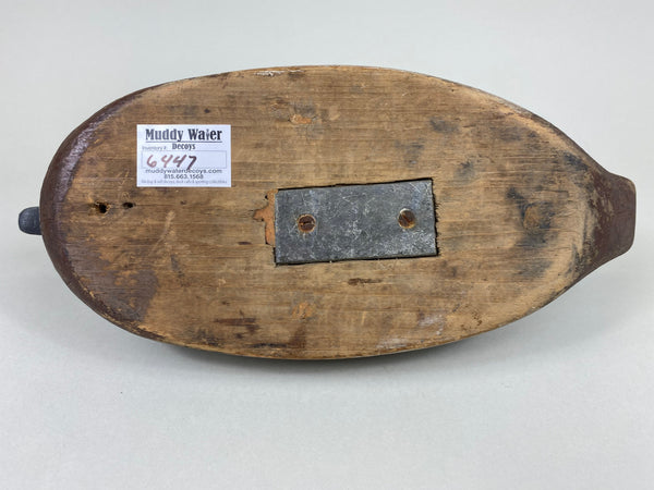 Unknown Canvasback Hen, Circa 1940's (#6447)