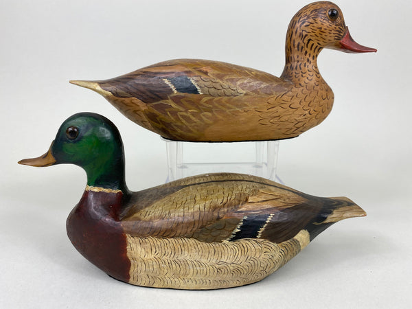 Midwest Pair of Third Size Mallards (#6452)