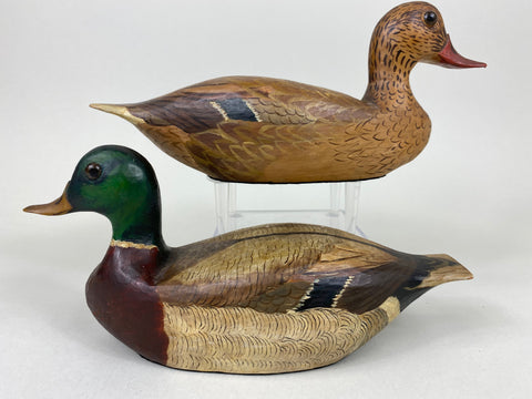 Midwest Pair of Third Size Mallards (#6452)