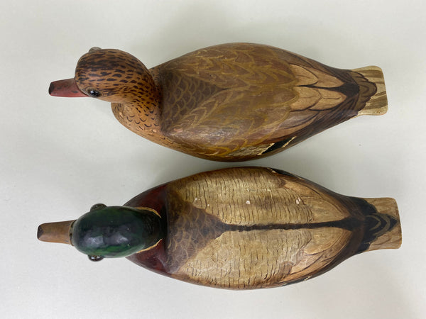Midwest Pair of Third Size Mallards (#6452)