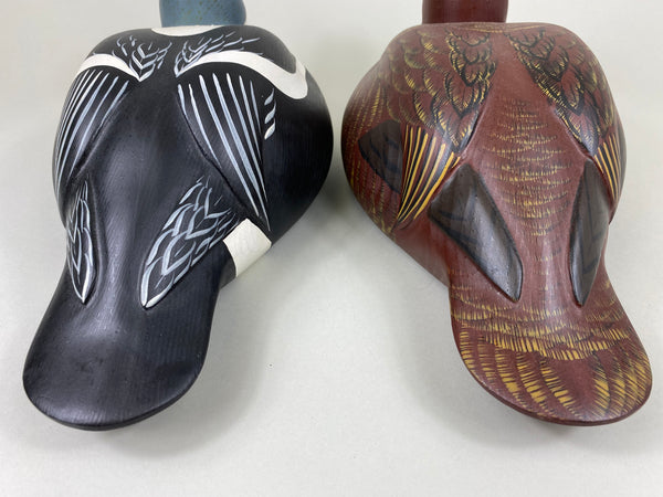 Wildfowler Pair of King Eiders, Paint by K. Basta for Sportsman's Club International (#6465)