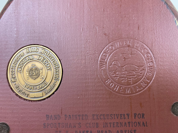 Wildfowler Pair of King Eiders, Paint by K. Basta for Sportsman's Club International (#6465)